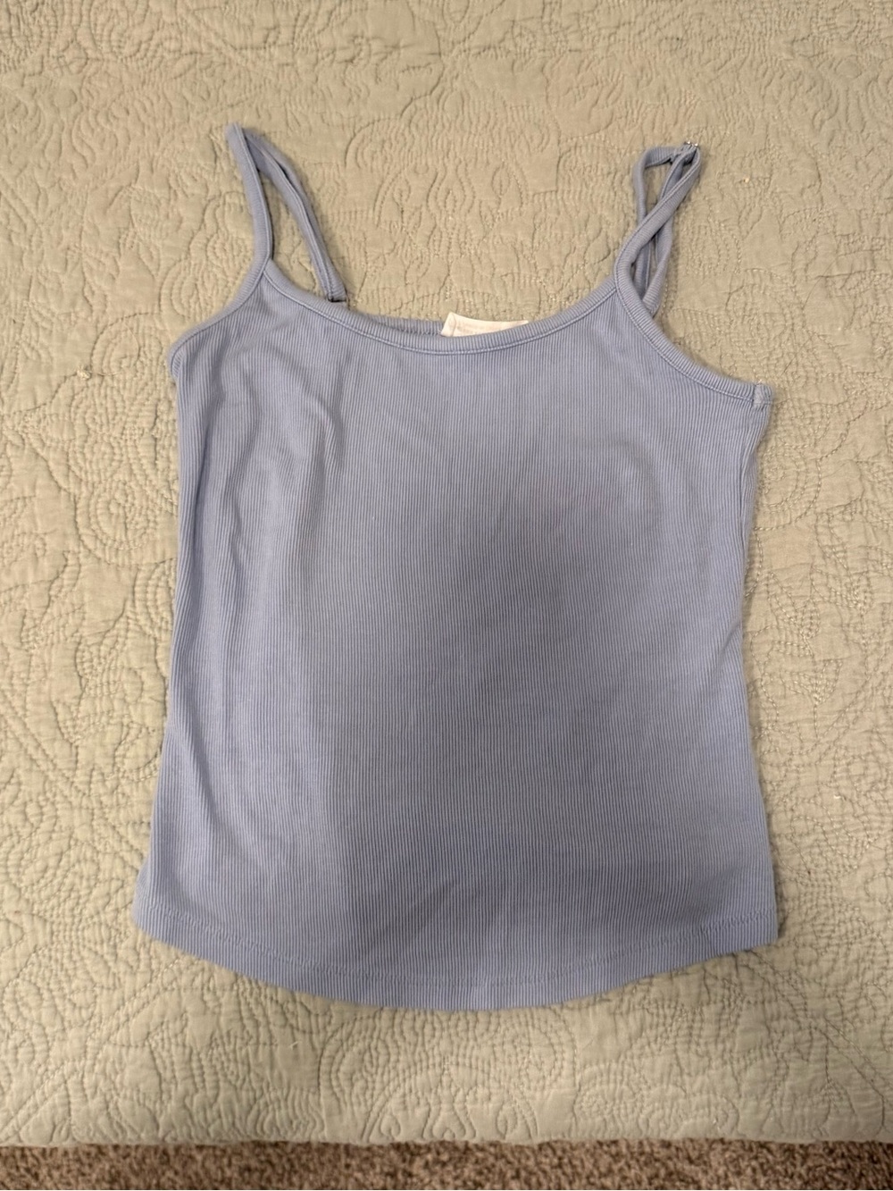 Cotton On Blue Ribbed Tee